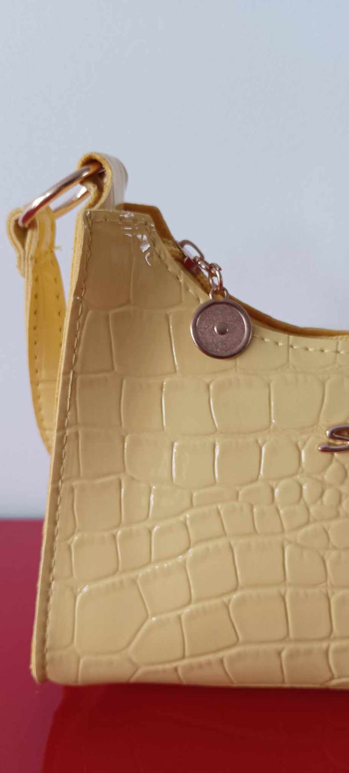 Petit sac à main jaune - photo numéro 7