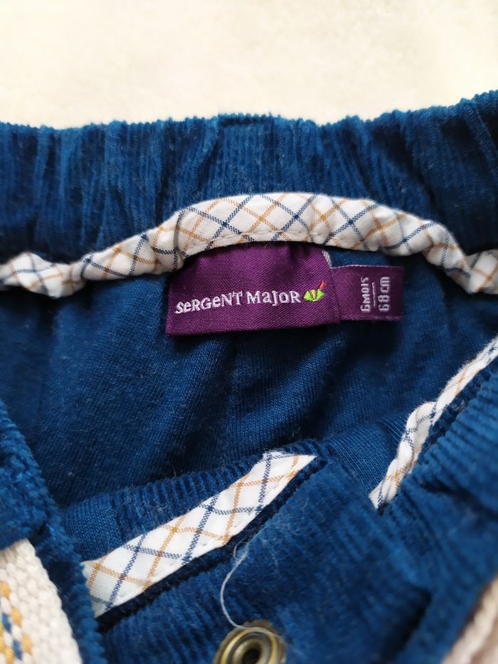 Pantalon en velours sergent major 6 mois - photo numéro 6