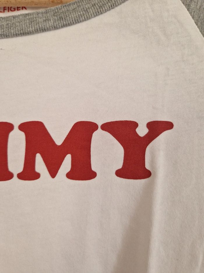 Tee-shirt ML Tommy hilfiger T.S porté 2 fois - photo numéro 2