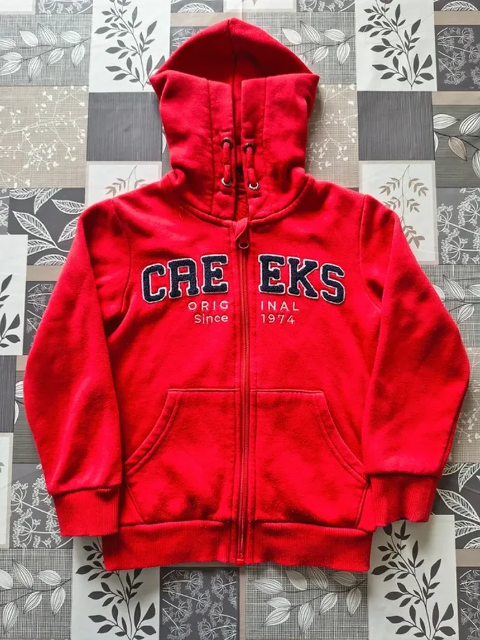 Veste rouge creeks