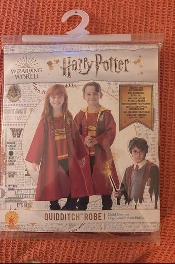 Déguisement Harry Potter Quidditch 5-6 ans neuf