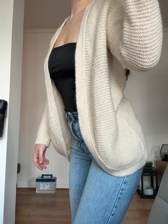 Gilet écru Sud Express - photo numéro 2