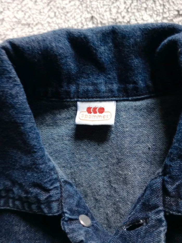 Pull et veste jean 18 mois lot de 2 c21 - photo numéro 3