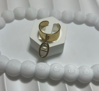 Bague maille marine 