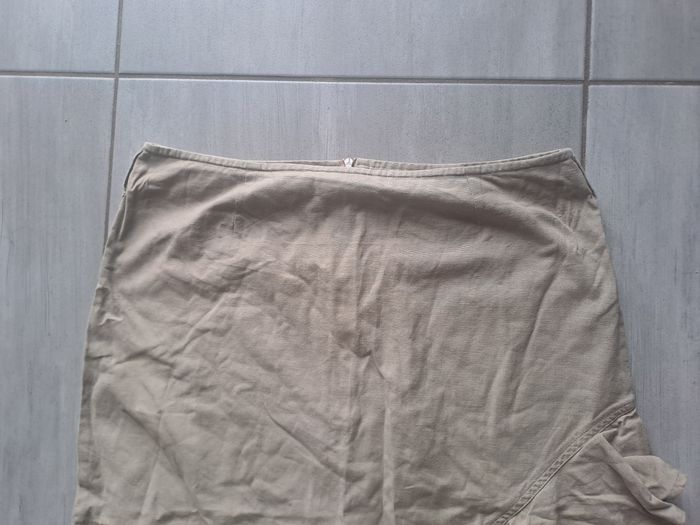 Jupe Asymétrique kaki 3 Suisses Taille 42 - photo numéro 2