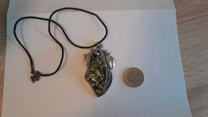 Magnifique collier pendentif elfique féerique