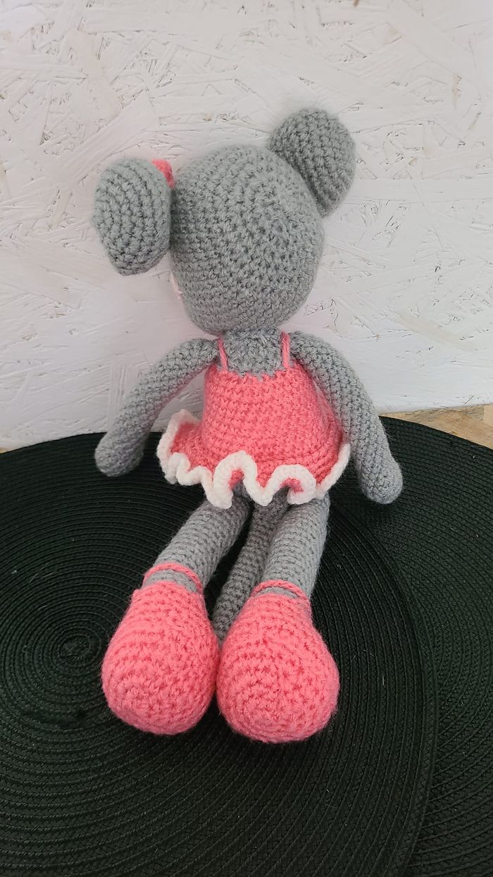 doudou souris crochet - photo numéro 3