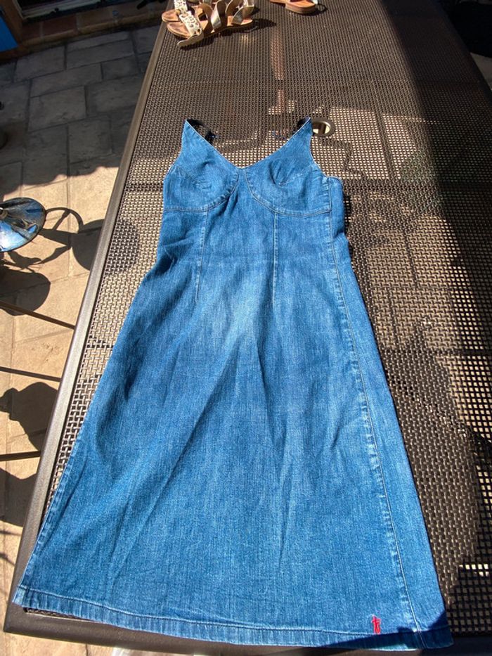 Belle petite robe en jean, tes 10 Smith, taille deux ou 38 - photo numéro 5