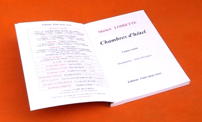 Michel Loirette Chambres d' hôtel Illustrations Annie Décarpes - photo numéro 2