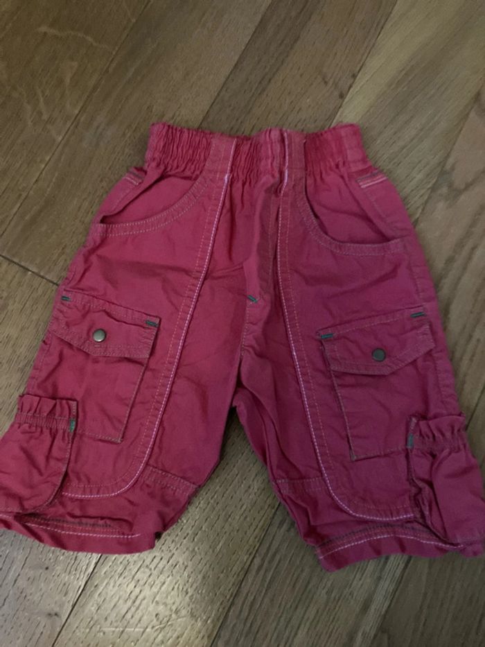 Pantalon été rouge catimini 3 mois
