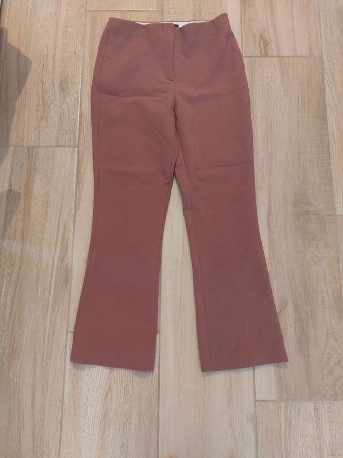 Ensemble tailleur Zara - vieux rose - taille 36 - photo numéro 4