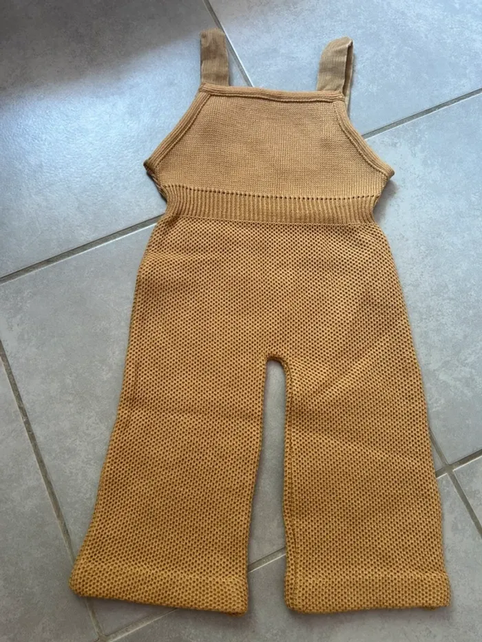 Salopette moutarde taille 12 mois - photo numéro 2
