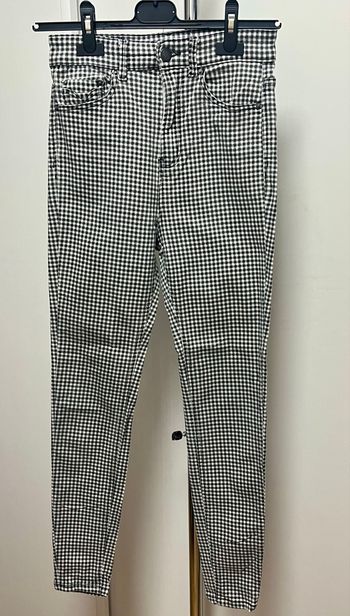 Pantalon à carreaux stradivarius 
