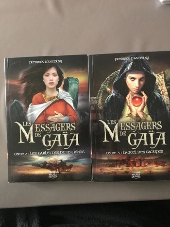 Livre Les messagers de Gaïa tome 2 et 3