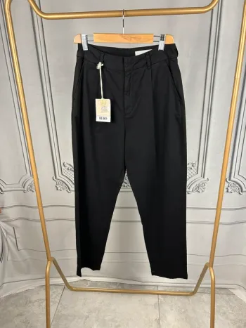 Pantalon Chino Noir taille haute Reiko W26 neuf
