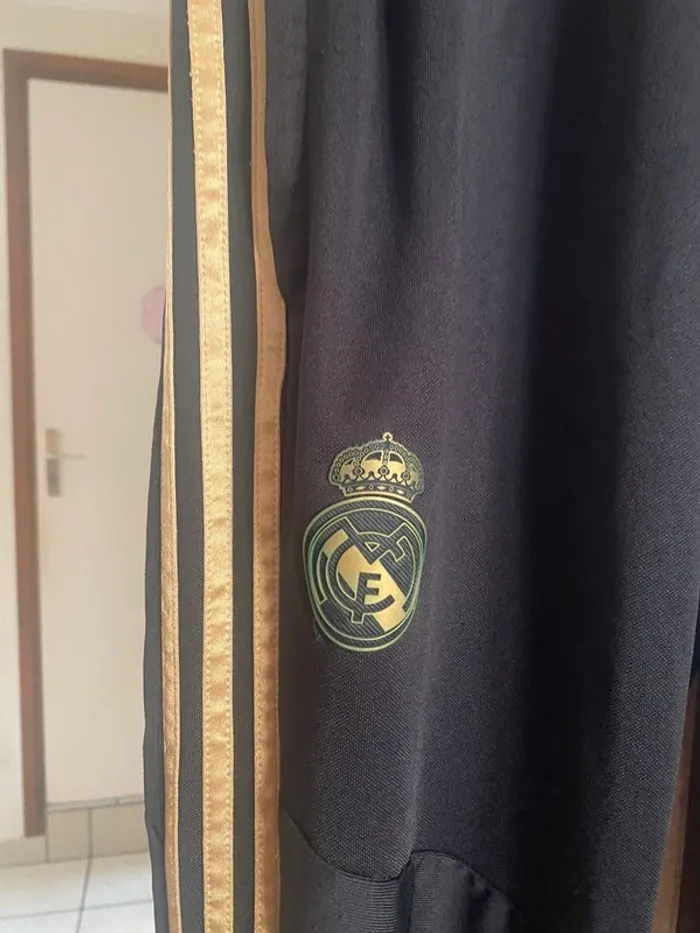 Pantalon Adidas Real Madrid – Homme Taille M – Style sportif pour la rentrée - photo numéro 3
