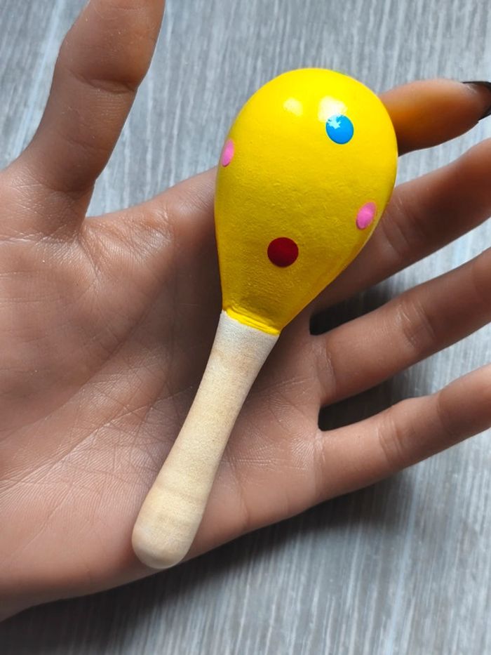 Maracas en bois - photo numéro 3