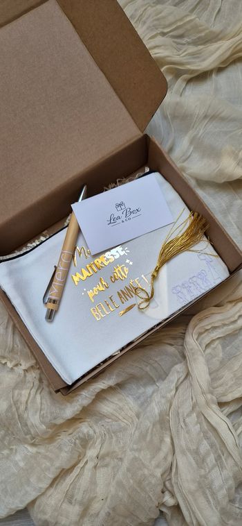 Box cadeau maîtresse d'école