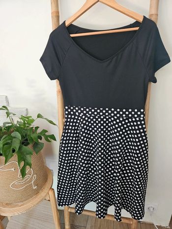 Robe à pois style années 50