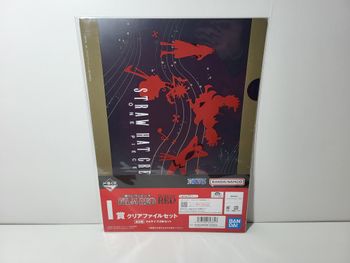 One Piece Porte Document Clear File Ichiban Kuji Film Red 22X31 Cm