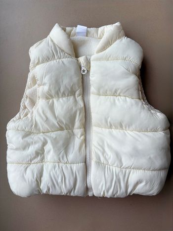 Doudoune sans manche 6 mois 
