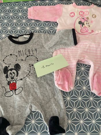 Pyjamas disney 1 mois