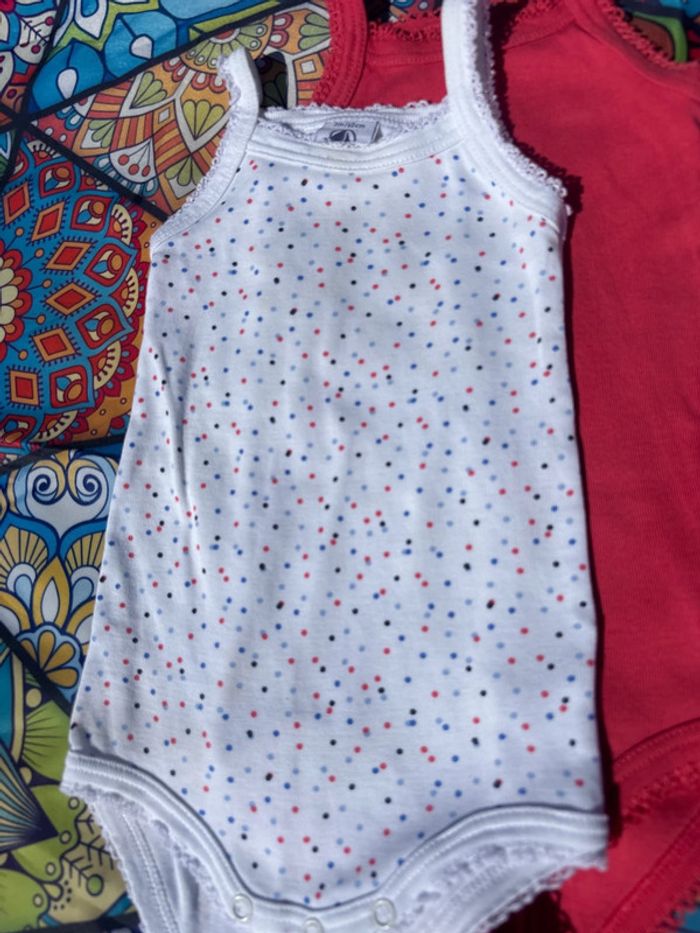 Lot de 3 bodies Petit Bateau 3M - photo numéro 3