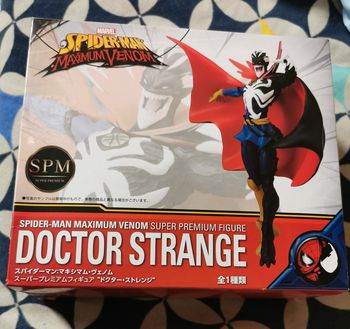 Doctor strange spider-man maximum venom super prenium figure