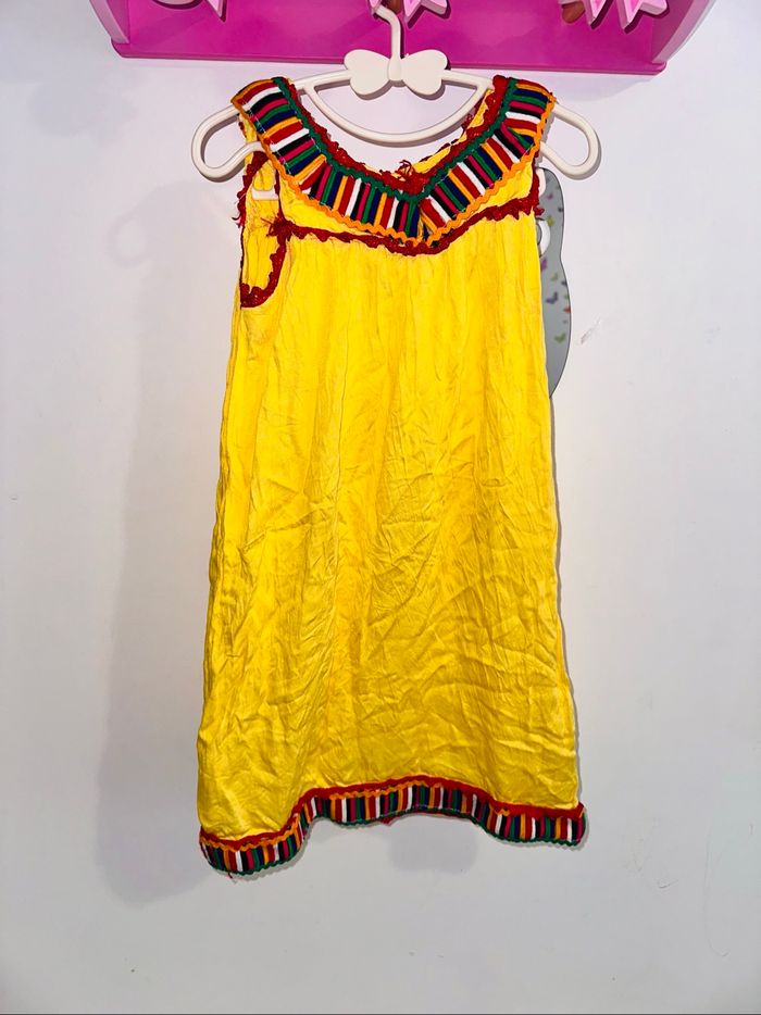 Robe kabyle jaune - photo numéro 3