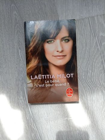Livre Laetitia milot le bébé c'est pour quand ?