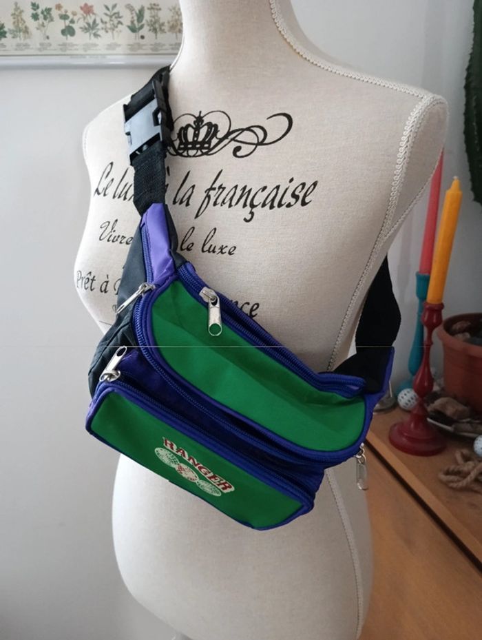 Sacoche banane vintage "ranger" - photo numéro 4