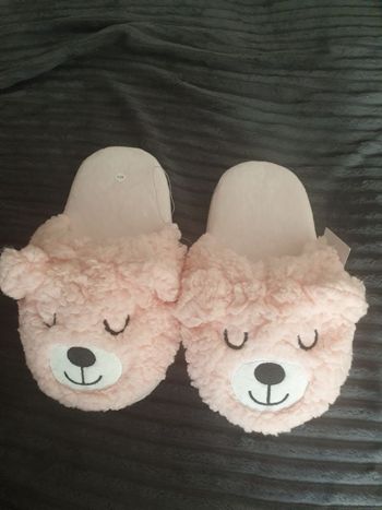 Chaussons nounours