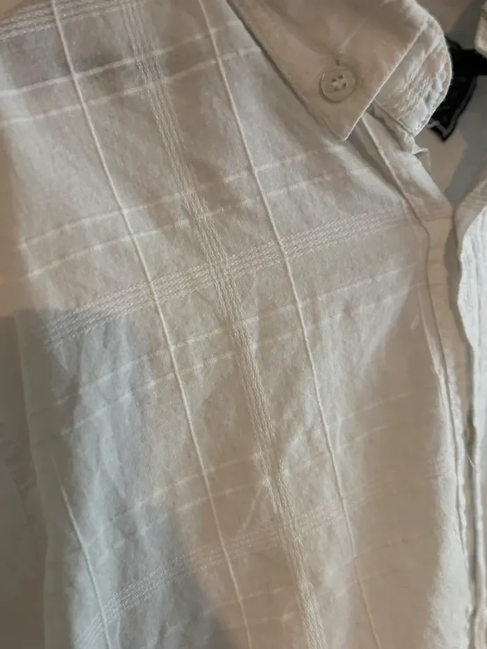 Très belle chemise Blanc du Nil taille L - 40 en très bon état - photo numéro 8
