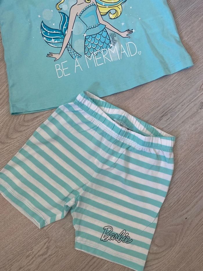 Pyjama, short ou ensemble original Marine Barbie taille 2 3  ans neuf - photo numéro 3