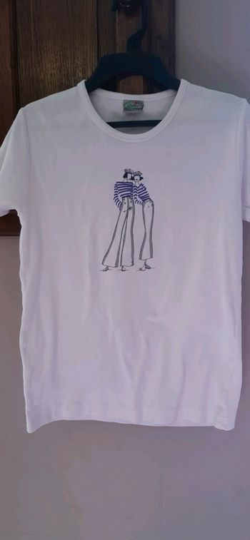 T shirt manches courtes taille l