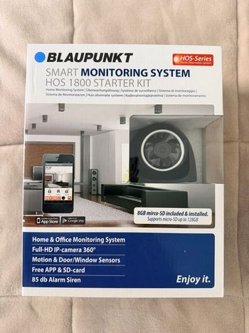 Kit de surveillance caméra maison 360°