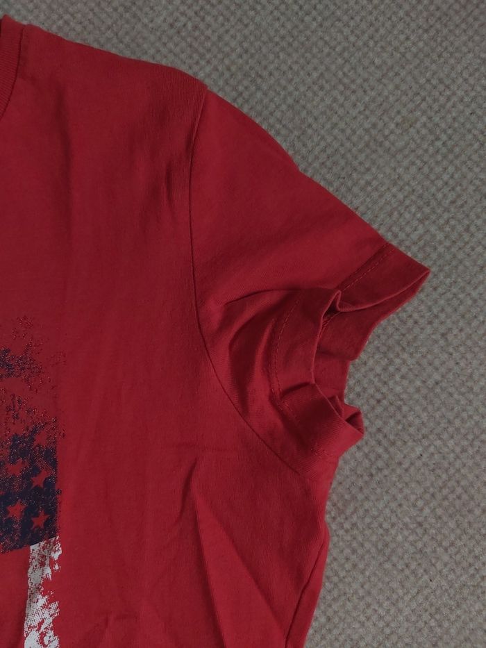 Tee-shirt manches courtes rouge thème New York 16 ans - Influx - photo numéro 4