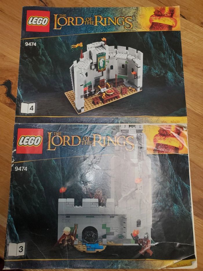 Notice lego 9474 partie 3 et 4