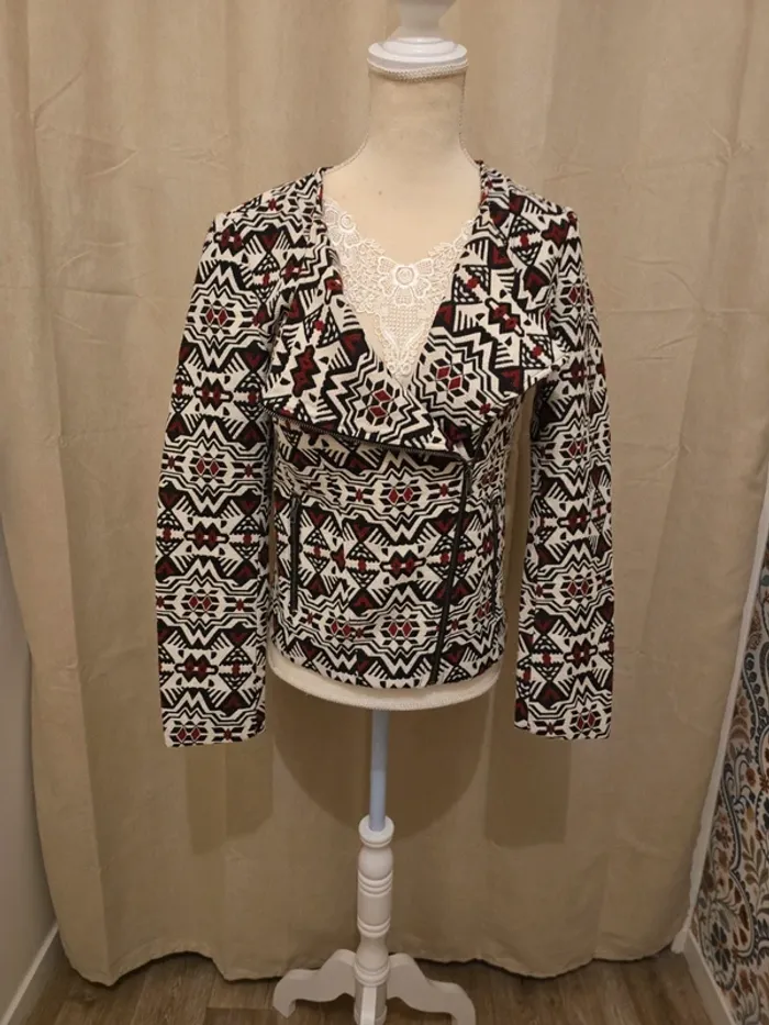 Veste perfecto ethnique