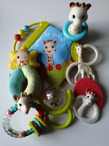 lot jouet d'éveil sophie la girafe
