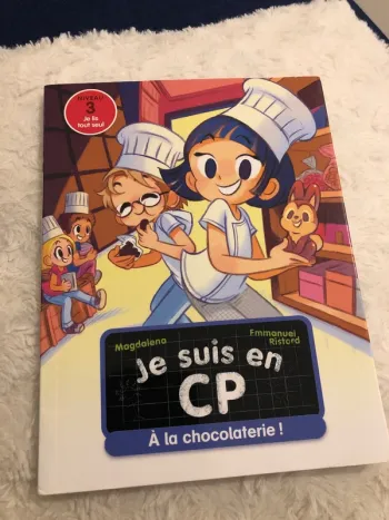 Je suis en CP à la chocolaterie