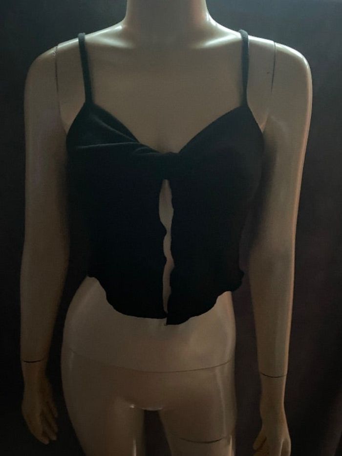 Top court noir shein taille M