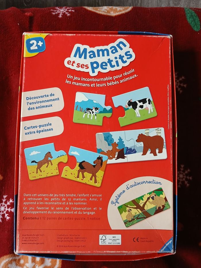 Puzzle duo Maman et ses petits - photo numéro 2