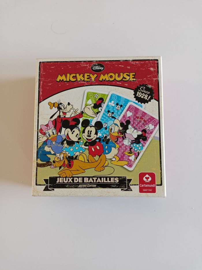Jeux de batailles Mickey mousse cartamundi complet