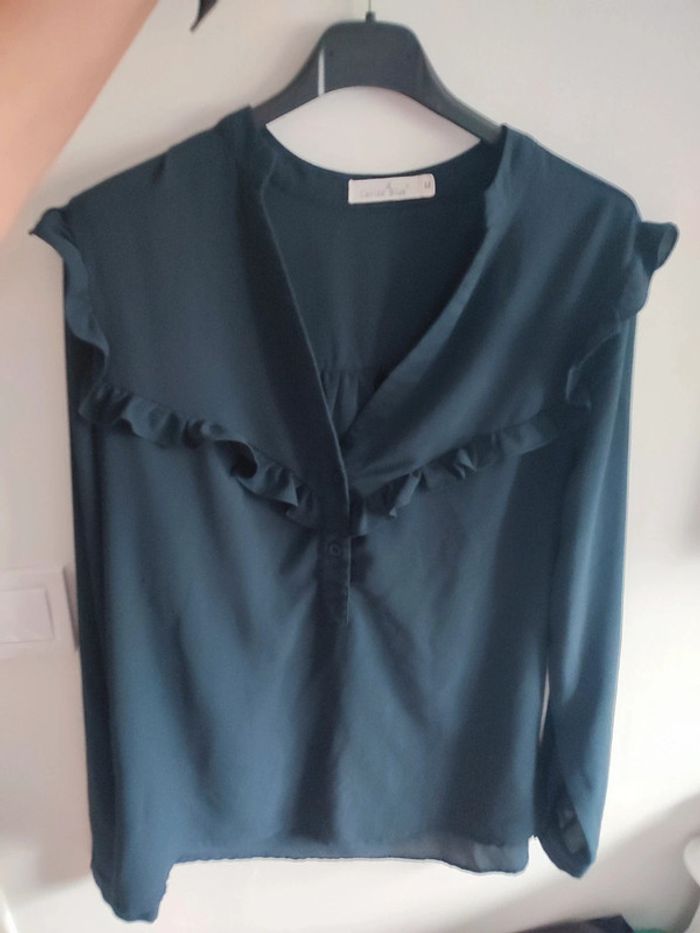 Blouse cerise blue taille m