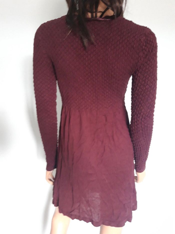 Robe d'hiver Kiabi (bordeaux), M / 38 / 10 - photo numéro 3