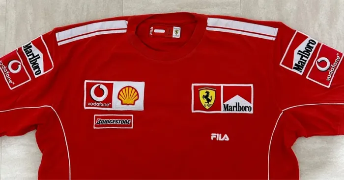 T-shirt Fila x Ferrari x Marlboro - photo numéro 6