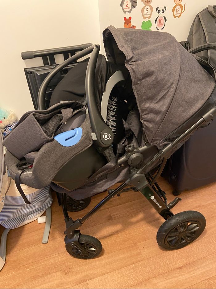 Pousette kinderkraft moov trio avec tous les accessoires - photo numéro 6