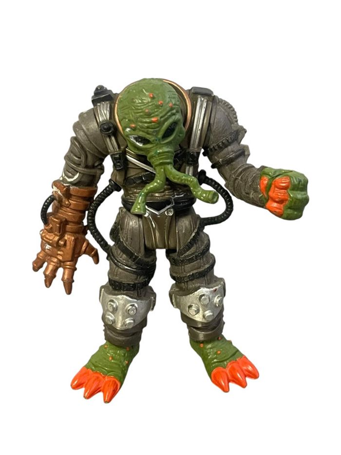 Figurine Chap Mei Space Quest Mission Squad Green Alien Space Suit 3.75" Action Figure