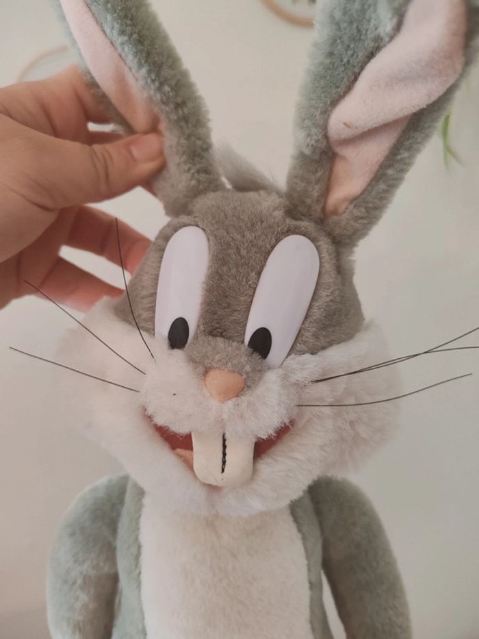 Peluche bugs bunny - lapin des Looney tunes - photo numéro 5